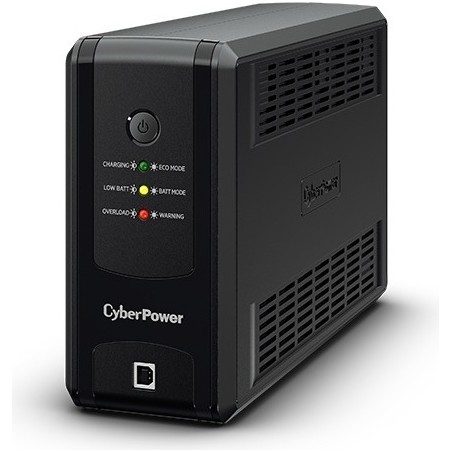 UPS CYBER POWER Line Int. fara management, LED,650VA/360W, AVR, 3xSchuko,indicatie status cu LED,1xbaterie 12V/5Ah, Backup 16-28