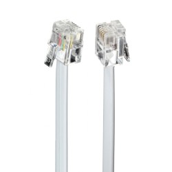 CABLU TELEFONIC GEMBIRD 6P4C,  3m, "TC6P4C-3M" (timbru verde 0.08 lei)