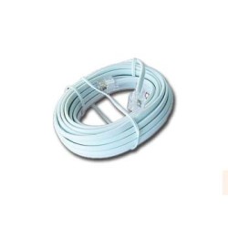 CABLU TELEFONIC GEMBIRD 6P4C,  3m, "TC6P4C-3M" (timbru verde 0.08 lei)