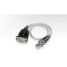ADAPTOR USB ATEN, USB 2.0 (T) la Serial RS232 (9-pin)(T), 0.35 m, argintiu,"UC232A-AT" (timbru verde 0.08 lei)
