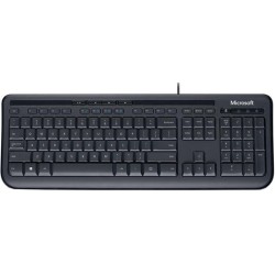 TASTATURI MICROSOFT, cu fir, 109 taste format standard (104-108 taste), USB, negru, "ANB-00019"  (timbru verde 0.8 lei)
