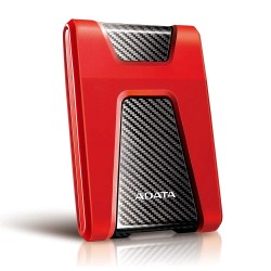 HDD ADATA EXTERN 2.5" USB 3.1 2TB HD650 Red &amp; Black "AHD650-2TU31-CRD"  (timbru verde 0.8 lei)