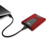 HDD ADATA EXTERN 2.5" USB 3.1 2TB HD650 Red &amp; Black "AHD650-2TU31-CRD"  (timbru verde 0.8 lei)