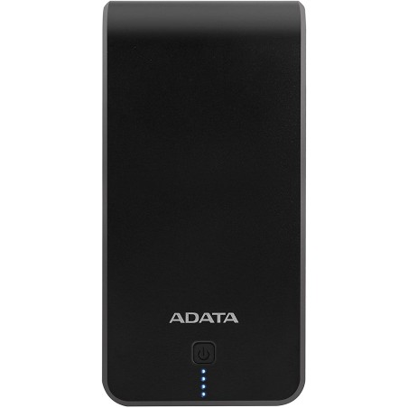 POWER BANK ADATA 20.100 mAh, USB 2.0 x 2, incarcare prin micro-USB, 5 V, 2.1 A, negru-rosu, "AP20100-5V-CBKRD" (timbru verde 0.9