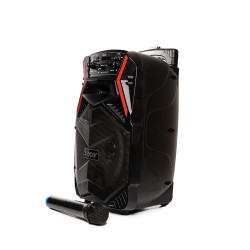 BOXA SPACER portabila bluetooth COUGAR, tip troler, RMS:  35W, 8" woofer, acumulator 3.7V,1800 mAh, input : AUX audio, radio FM,