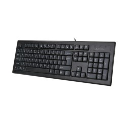 TASTATURA A4TECH, "KR85", cu fir, 104 taste format standard, USB, negru, "KR-85-USB" (timbru verde 0.8 lei)