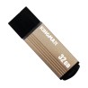 MEMORIE USB 2.0 KINGMAX 32 GB, cu capac, carcasa aluminiu, negru / auriu, "KM-MA06-32GB/Y" (timbru verde 0.03 lei)