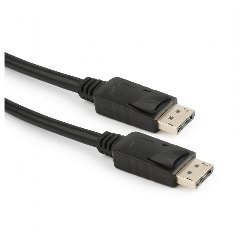 CABLU video GEMBIRD, DisplayPort (T) la DisplayPort (T), 3m, rezolutie maxima 4K (3840 x 2160) la 60 Hz, negru, "CC-DP2-10" (tim