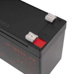 ACUMULATOR UPS SPACER 12V /  7Ah, dimensiuni: 151x66x96mm, inaltime+terminal: 102mm, terminal F2(T2), "SP-BAT-12V7AH" (timbru ve