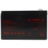 ACUMULATOR UPS SPACER 12V /  9Ah, dimensiuni: 151x66x96mm, inaltime+terminal: 102mm, terminal F2(T2), SP-BAT-12V9AH, "SP-BAT-12V