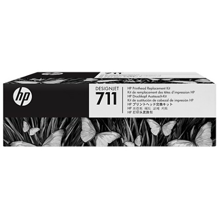Cap Printare Original HP CMYK, nr.711, pentru Designjet T120|T520, , (timbru verde 0.15 lei), "C1Q10A"