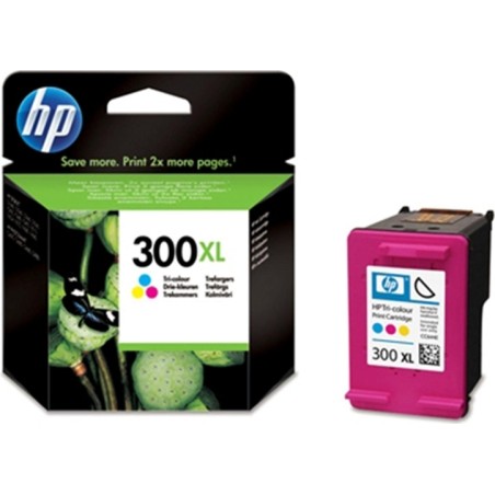 Cartus Cerneala Original HP Color, nr.300XL, pentru DJ D2530|2560|2660|5560|F2420|2480|4280|PS C4680|4780, , (timbru verde 0.15 